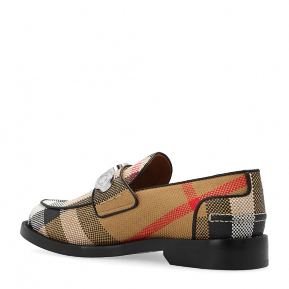 NEW BURBERRY BROADBROOK LOAFERS WITH STUDS - Picture 5 of 16